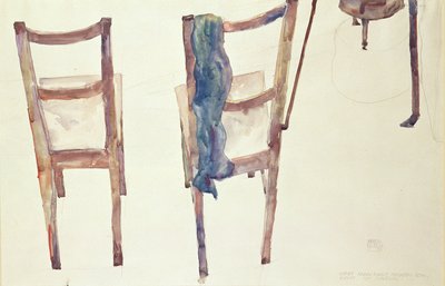 Kunst kan niet modern zijn: Kunst is eeuwig, 1912 door Egon Schiele
